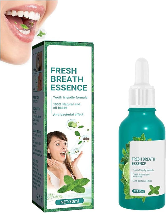 GOTAS PARA EL MAL ALIENTO Y BOCA SECA - SABOR MENTA